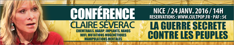 Conférence Claire Séverac : La Guerre secrète contre les peuples